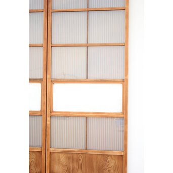 ガラス入 細身格子戸 4枚1組　L967 