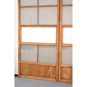 ガラス入 細身格子戸 4枚1組　L967 