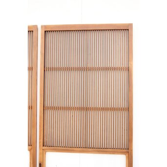 ガラス入 細身格子戸 4枚1組　L967 