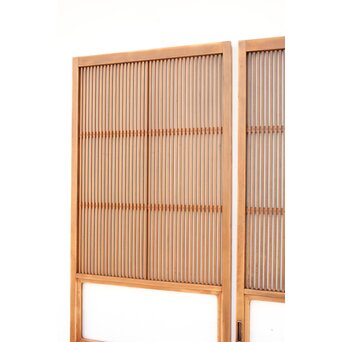 ガラス入 細身格子戸 4枚1組　L967 