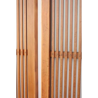 ガラス入 細身格子戸 4枚1組　L967 