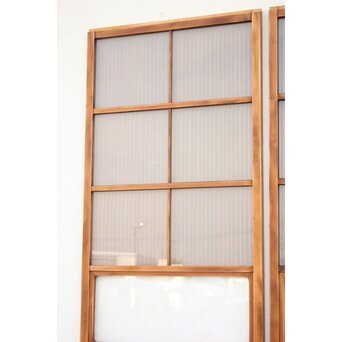 ガラス入 細身格子戸 4枚1組　L967 