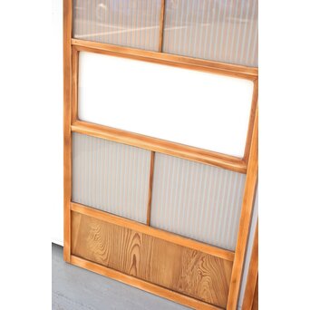 ガラス入 細身格子戸 4枚1組　L967 