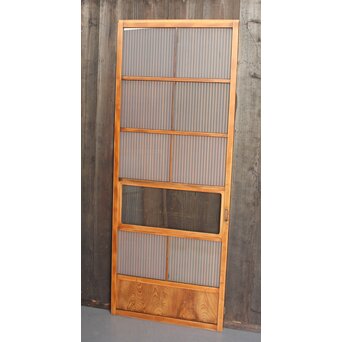 ガラス入 細身格子戸 4枚1組　L967 