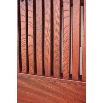 総欅巾着金具格子蔵戸　W942 