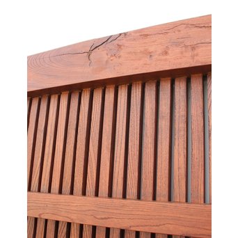 総欅巾着金具格子蔵戸　W942 