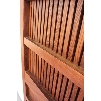 総欅巾着金具格子蔵戸　W942 