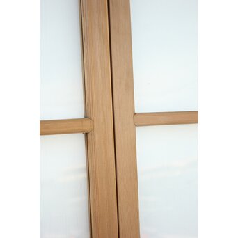 幾何学あみだ紋 ゆらゆらクリアガラス戸 4枚1組　GD1203YD 