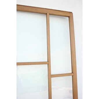 幾何学あみだ紋 ゆらゆらクリアガラス戸 4枚1組　GD1203YD 