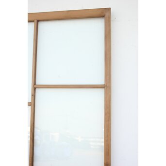 幾何学あみだ紋 ゆらゆらクリアガラス戸 4枚1組　GD1203YD 