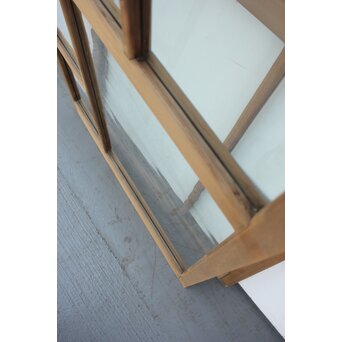 幾何学あみだ紋 ゆらゆらクリアガラス戸 4枚1組　GD1203YD ゆらゆらガラスがほぼ残っており