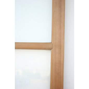 幾何学あみだ紋 ゆらゆらクリアガラス戸 4枚1組　GD1203YD 