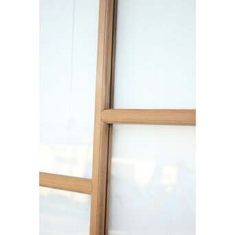 幾何学あみだ紋 ゆらゆらクリアガラス戸 4枚1組　GD1203YD 