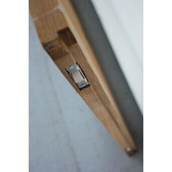 幾何学あみだ紋 ゆらゆらクリアガラス戸 4枚1組　GD1203YD 