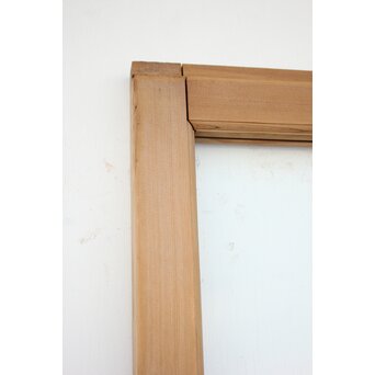 幾何学あみだ紋 ゆらゆらクリアガラス戸 4枚1組　GD1203YD 