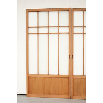 市松模様ガラス戸 2枚1組　GD1204 