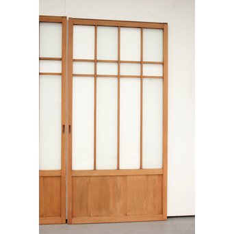 市松模様ガラス戸 2枚1組　GD1204 