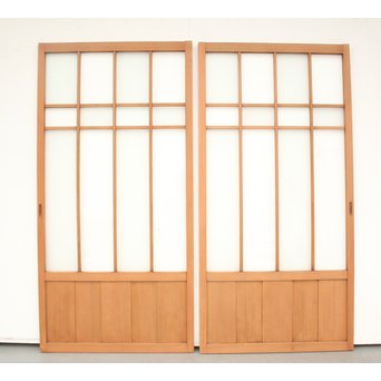市松模様ガラス戸 2枚1組　GD1204 