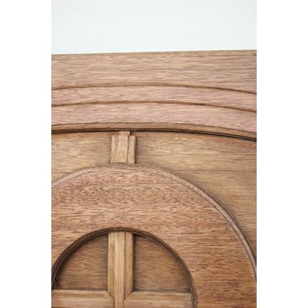 洋館建具 大きなダイアガラスドア　GD1205Y 