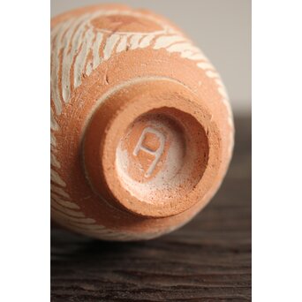 未完成作品 島岡達三 素焼き 猪口/菓子皿 2枚1組　P101 