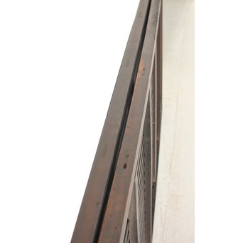 時代飴色民藝格子戸 2枚1組　L968 