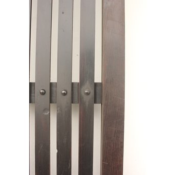 時代飴色民藝格子戸 2枚1組　L968 