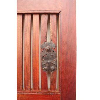 総欅格子蔵戸　W943Y 