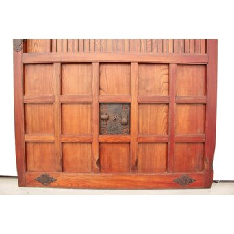 総欅格子蔵戸　W943Y 