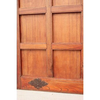 総欅格子蔵戸　W943Y 