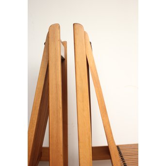 飛騨木工 格子椅子 2客セット　T413 