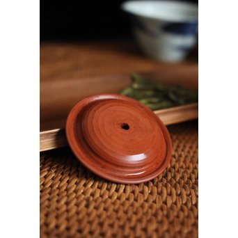 人間国宝 三代 山田常山/小常山 朱泥急須　P107 