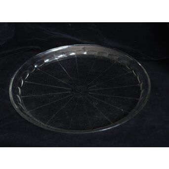 切子 円式ギヤマン盆　Y013 