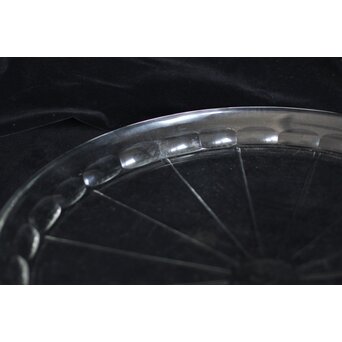 切子 円式ギヤマン盆　Y013 