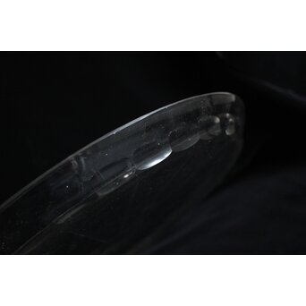 切子 円式ギヤマン盆　Y013 