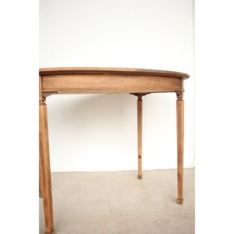 木象嵌オーバル型 洋家具テーブル　T414 