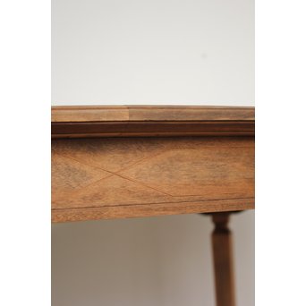 木象嵌オーバル型 洋家具テーブル　T414 