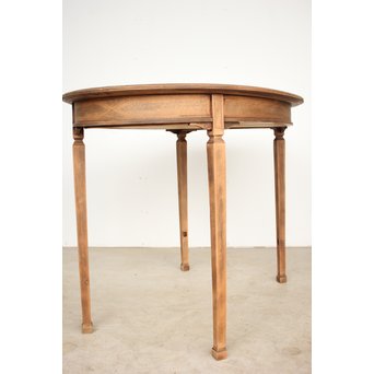 木象嵌オーバル型 洋家具テーブル　T414 