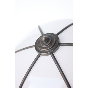 木爪銅飾オーバル型電笠/照明　A1938 