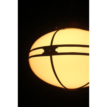 木爪銅飾オーバル型電笠/照明　A1938 