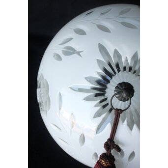 オーバル型切子照明　A1939 