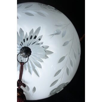 オーバル型切子照明　A1939 