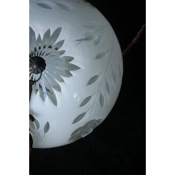 オーバル型切子照明　A1939 