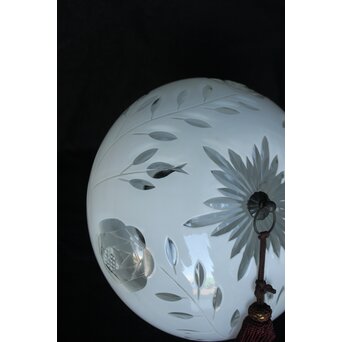 オーバル型切子照明　A1939 