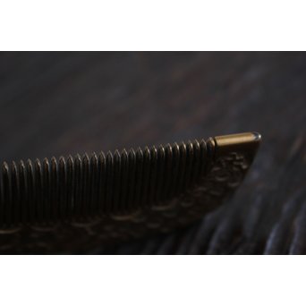 本鼈甲 浮彫蒔絵櫛と笄　U067 