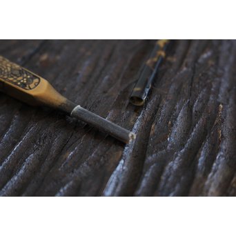 本鼈甲 浮彫蒔絵櫛と笄　U067 