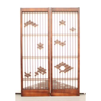 ちらし組子書院 2枚1組　R2441 