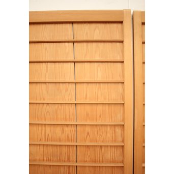 白木まいら戸 2枚1組　B949 