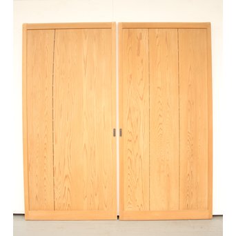 白木まいら戸 2枚1組　B949 