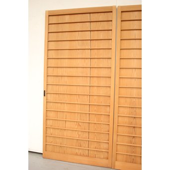 白木まいら戸 2枚1組　B949 