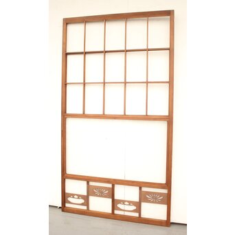 透かし模様雪見障子戸　F216 